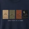 Long Way Up in Navy — detail view