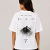 World Wide in White — back view